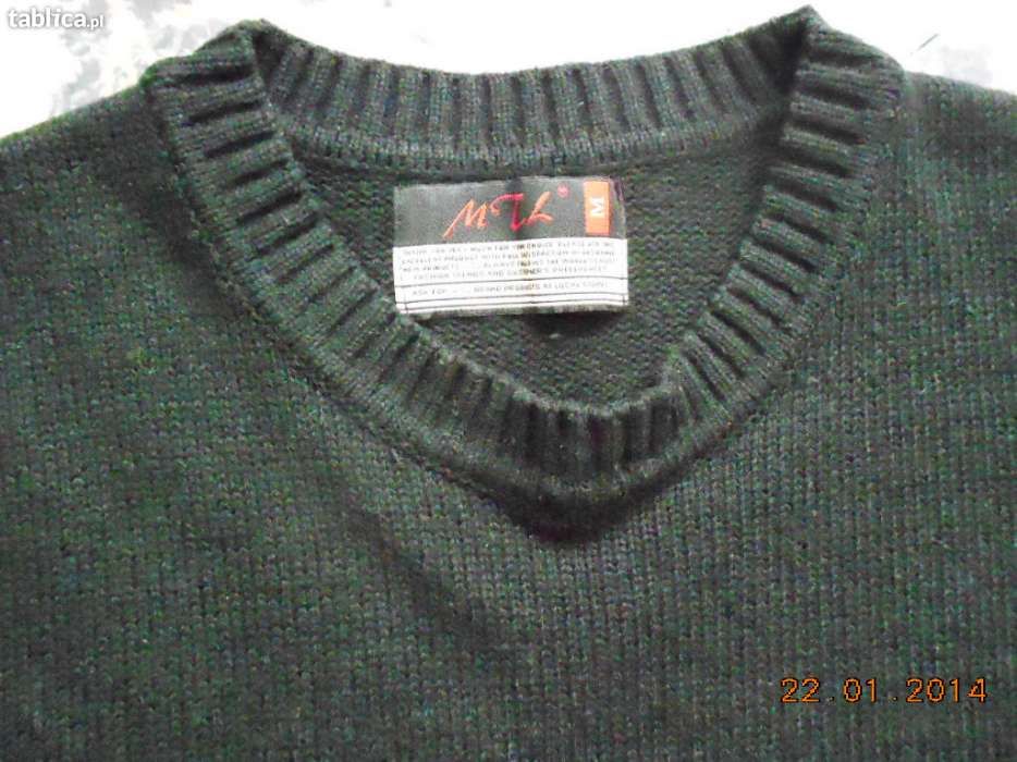 Sweter męski półgolf MTL polski