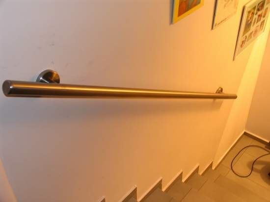 Poręcz ze stali nierdzewnej