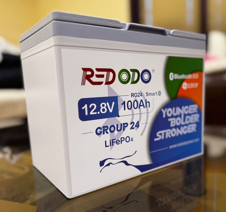 Наявність Акумулятор REDODO 12V 100Ah RG24 Smart Bluetooth LiFePo4