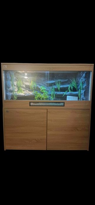 Zestaw Terrarium Komoda Agama Gekon Wąż Od Ręki Wysyłka