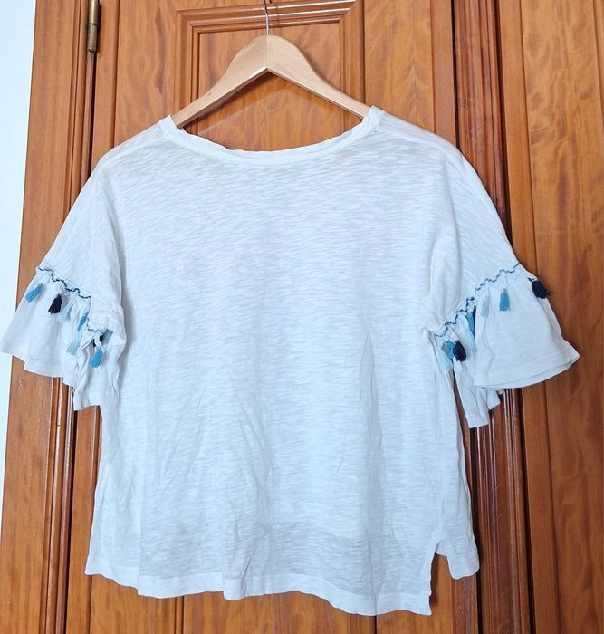 T-shirt Sfera branca S