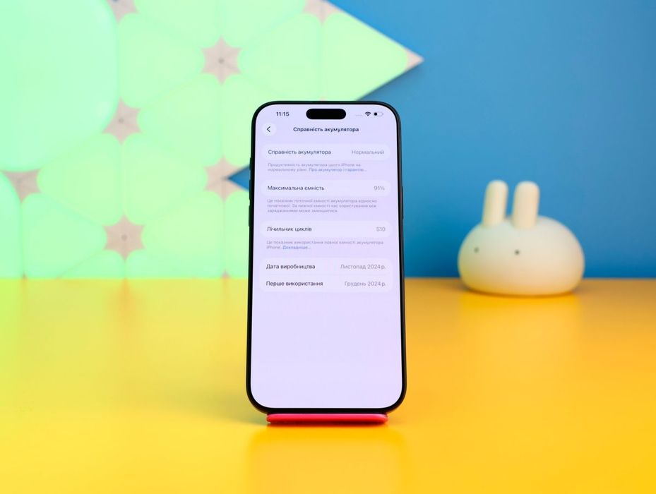 Смартфон Apple iPhone 16 Pro Max 256GB Black (177532) Б/У З ГАРАНТІЄЮ
