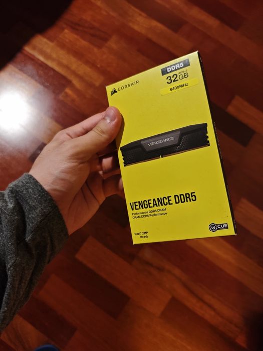 (RESERVED) Corsair Vengeance DDR5 RAM 32GB (2×16GB), 6400MHz, CL36, XMP-Enabled64752337529985120