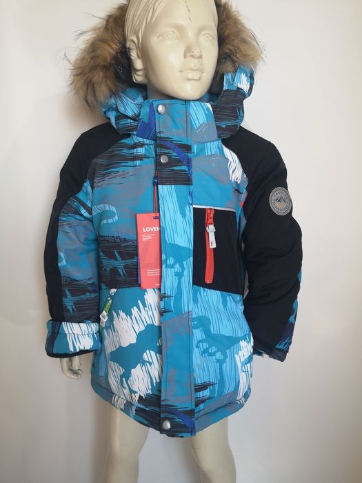 Тепла зимова куртка 104, 110, 116, 122, 128