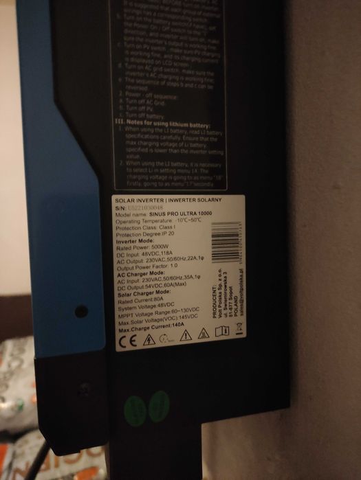 Inverter volt pro 10000