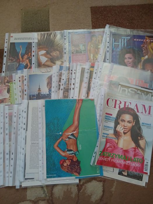 Beyonce kolekcja - plakaty, prasa