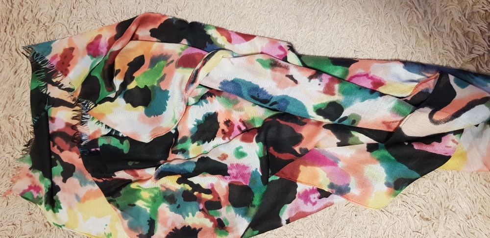 Chusta,szal wiosenny