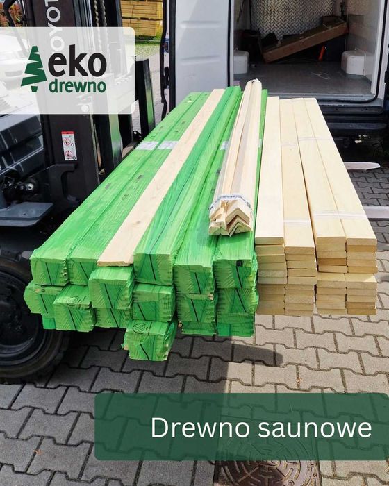 Boazeria pióro/wpust do sauny fińskiej świerk skandynawski 100% Kategoria jakości A wymiar 14x96 mm montaż na niewidoczne klamry