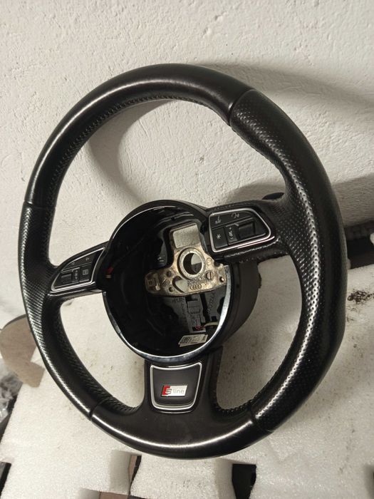 Kierownica Skórzana Multifunkcja Łopatki S-LINE Audi Q3 8U0.419.091S