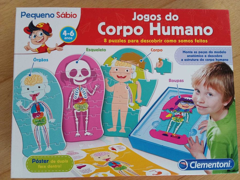 Vendo jogo do corpo humano