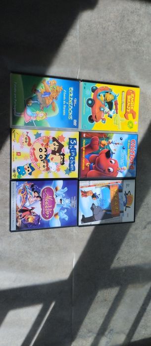 DVD's infantis vários