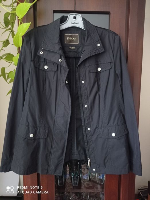 Jak nowa kurtka wiosenna damska Geox 38 40 M L czarna