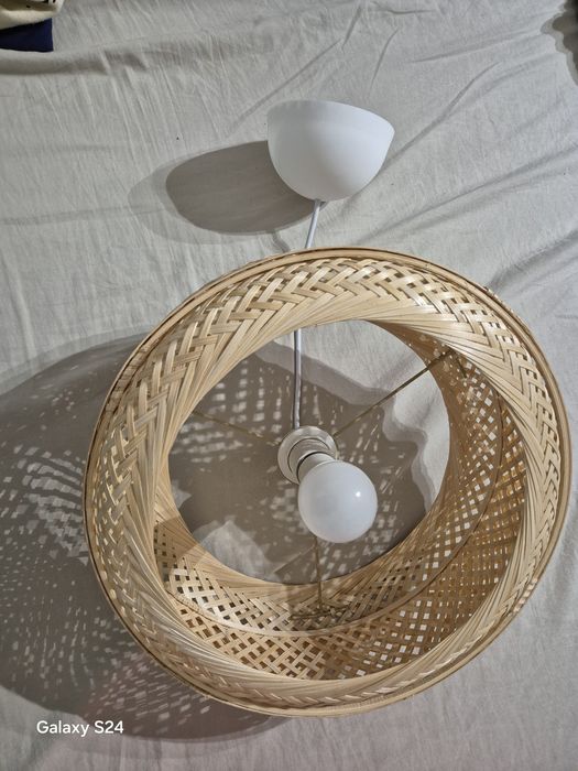 Lampa wisząca pojedyncza boho