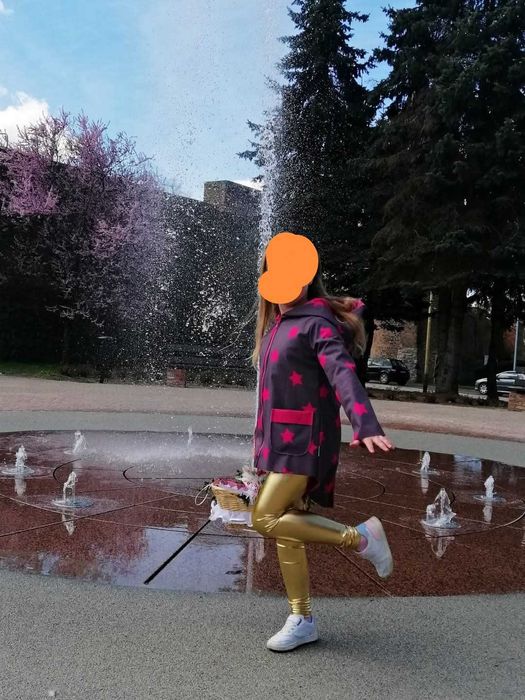 Kurtka płaszcz LaLalla r. 128/134