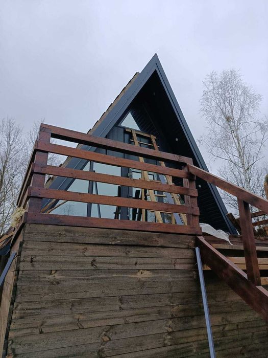 Будівництво А-фрейм каркасних будинків