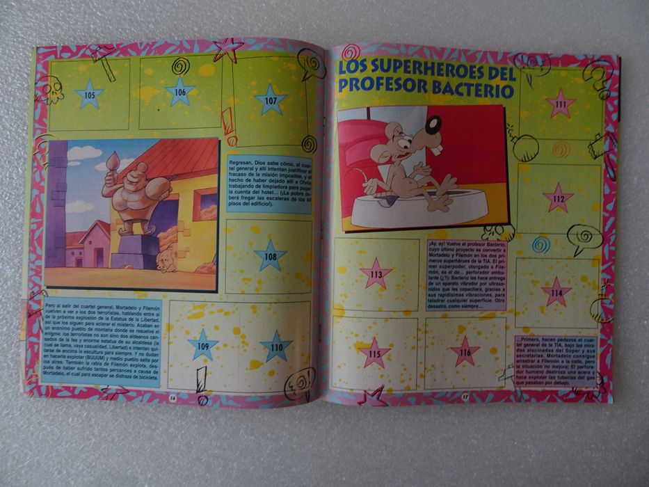 Caderneta de cromos vazia Mortadelo Y Filemón - Panini