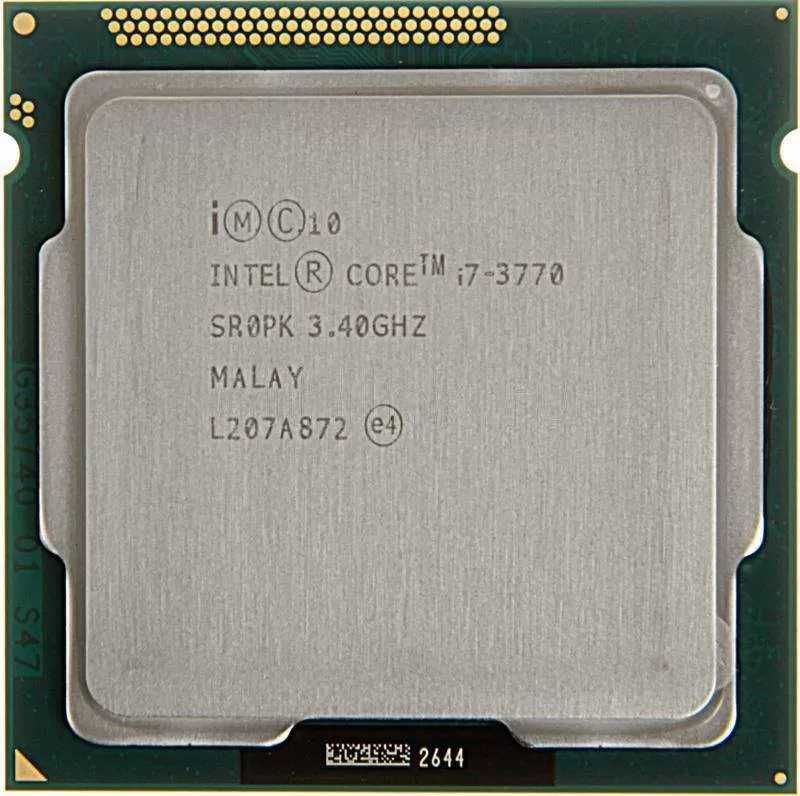 Процессор Intel Core i7-3770 LGA1155 Доставка: 3 000 грн. - Комплектующие и  аксессуары Донецк на Olx