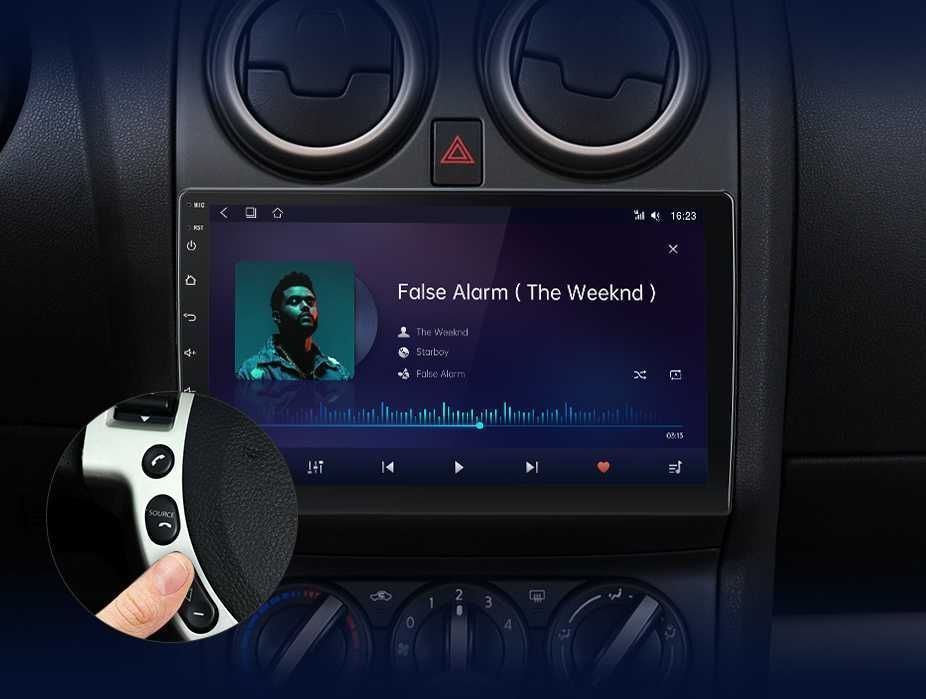 Nissan Qashqai J10 – Radio Android 9” CarPlay