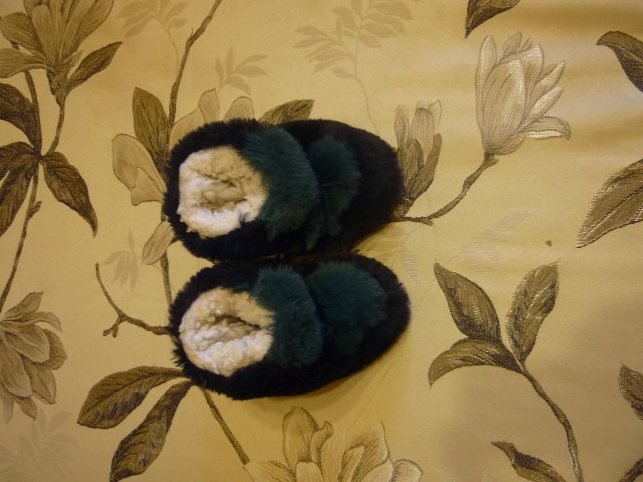 Пинетки зимние на овчине