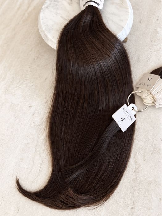 Włosy dziewicze 52 cm | 101 g | #4