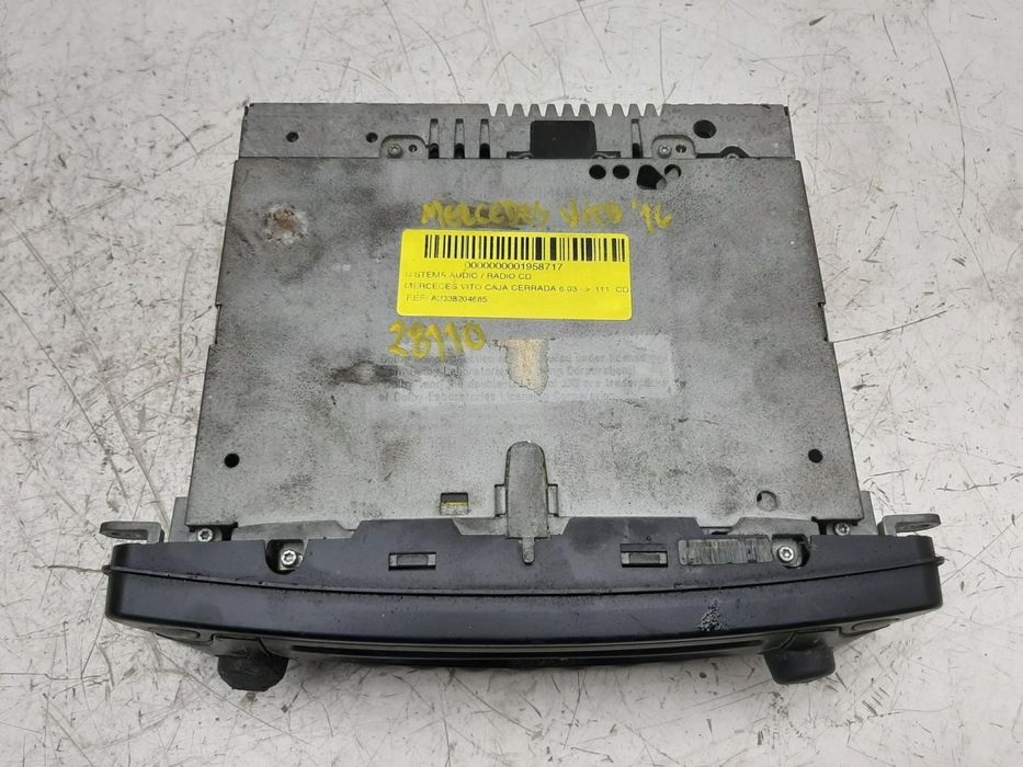 Sistema De Áudio Rádio Cd Mercedes-Benz Vito