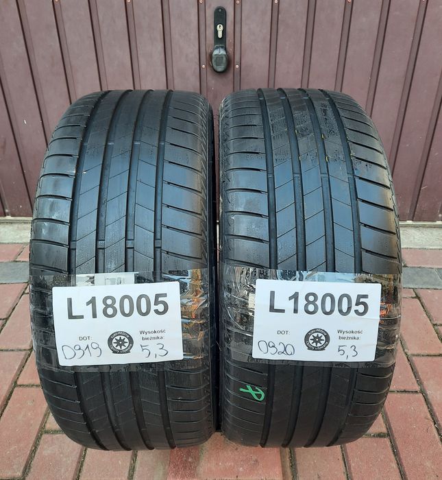 Opony letnie 225/40R18 92Y Bridgestone Turanza T005 | 2 szt | 5mm