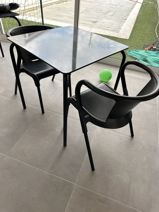 Mesas e cadeiras esplanada