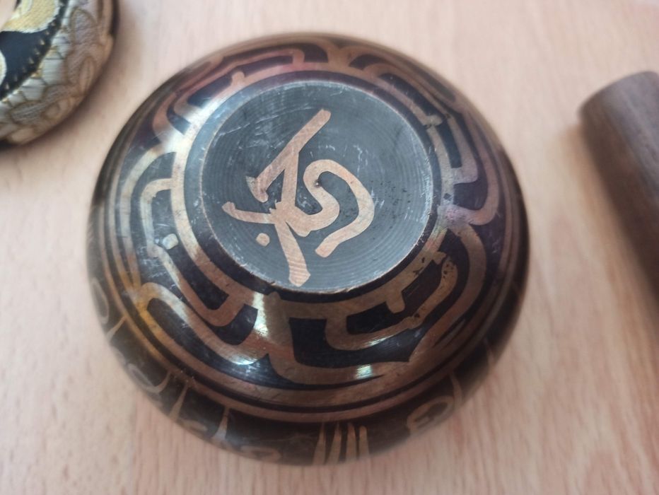 Taça tibetana meditação yoga