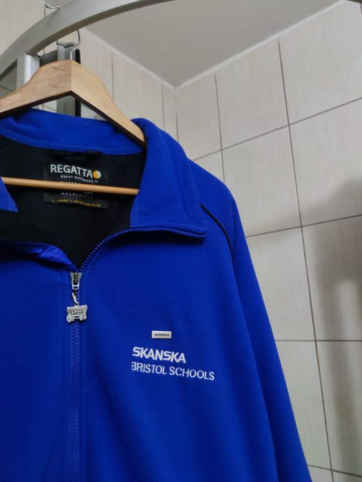 Polar męski Regata Outdoors L niebieski błękitny granatowy jasny rozsu