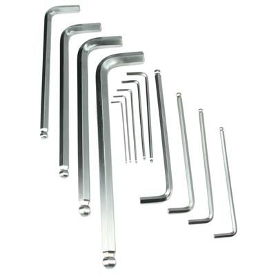 Klucze imbusowe z kulką długie hex duże imbus tir