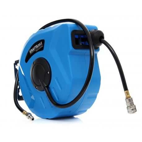 Wąż pneumatyczny przewód ciśnieniowy zwijany na bębnie 10m zwijadło