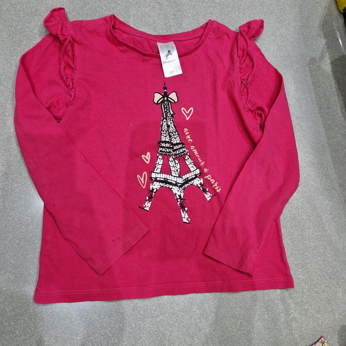 Bluzeczka z długim rękawem dla dziewczynki  r.122