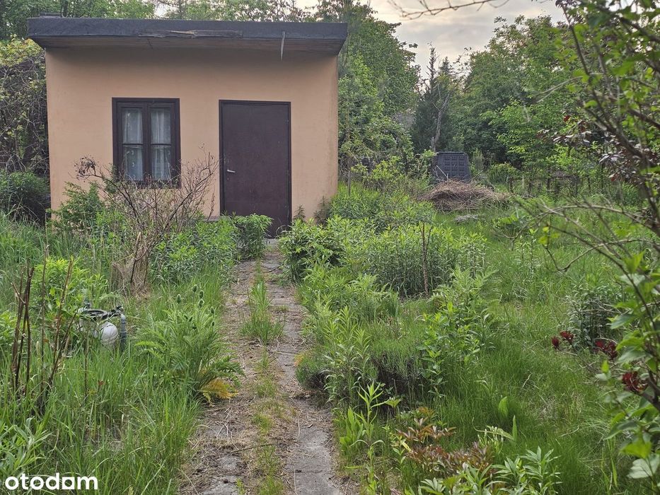 Warszawa Działka k. domu Rekreacja ROD 320m2 woda prąd-dobry dojazd