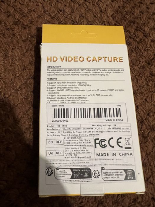 Karta wideo 4k usb hdmi