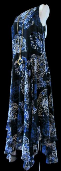 NOWA z METKAMI - piekna party sukienka midi JOHN ROCHA, 40/L, UK 14