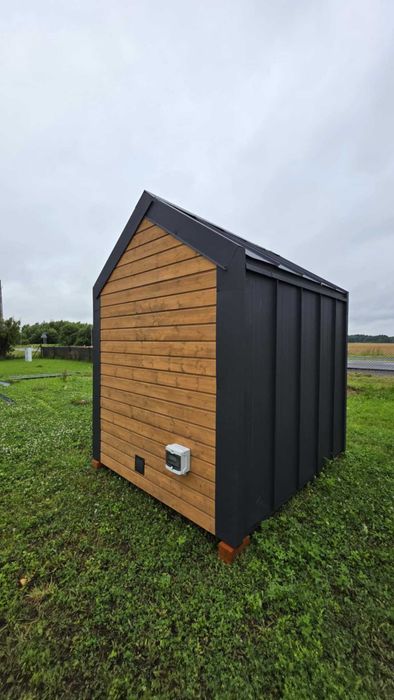 Sauna ogrodowa domek ogrodowy jacuuzi