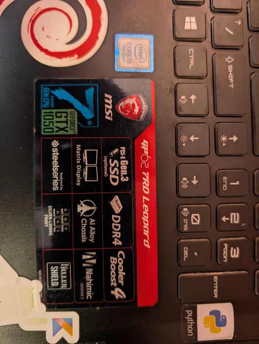 Laptop MSI GP62 Leopard GTX 1050