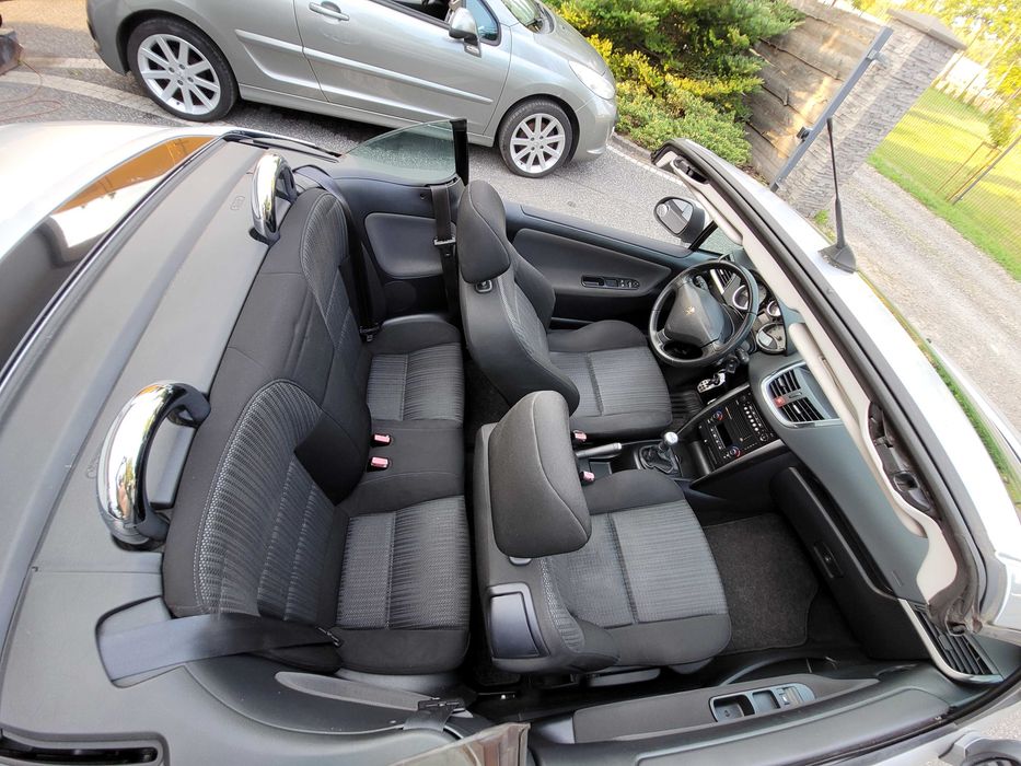 Peugeot 207cc 1,6Vti 120KM LIFT 100tyś/km CD alufelga klimatronik - w ofercie  rózne cabrio
