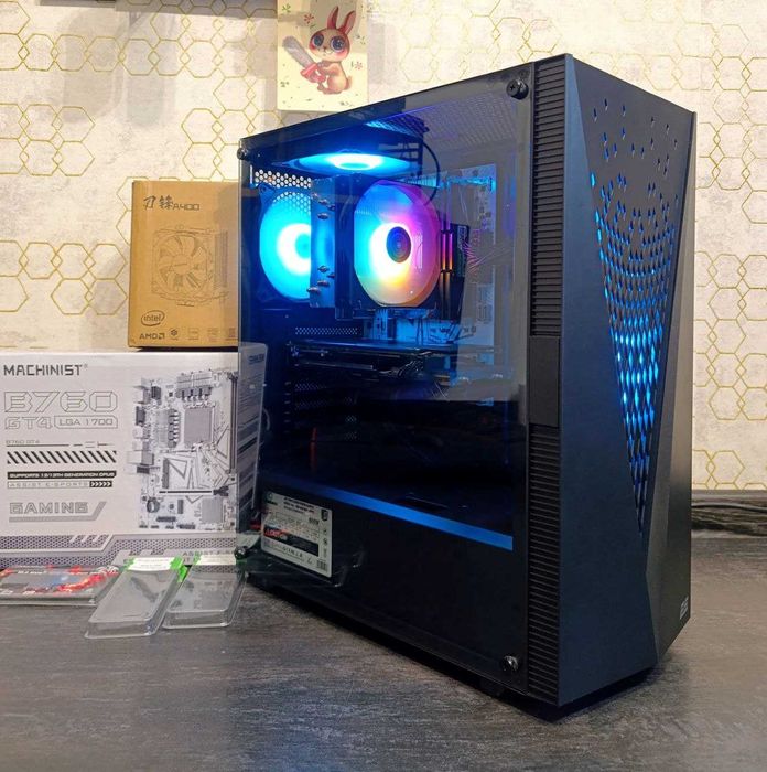 Ігровий ПК i5 13400F RTX 2060 Super 8GB 32DDR4 10/16 Ядер LGA1700 B760