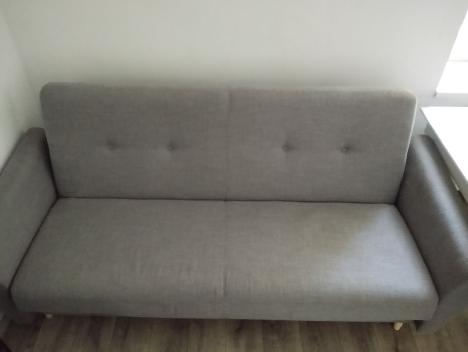 Sofa Black Red white