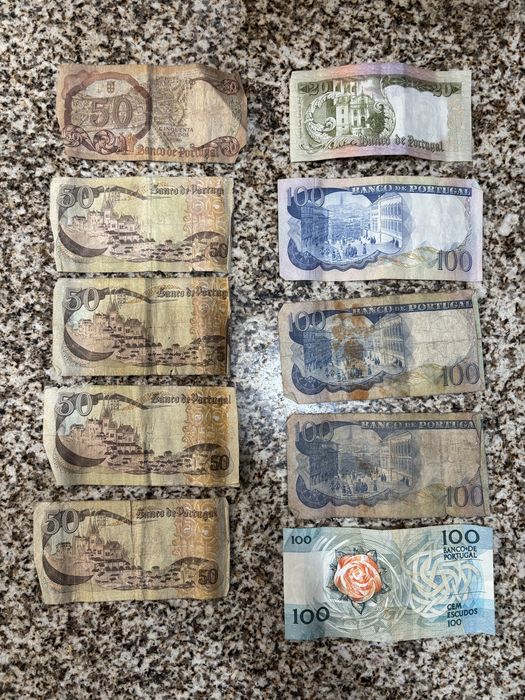 Conjunto de Notas de escudo de coleção