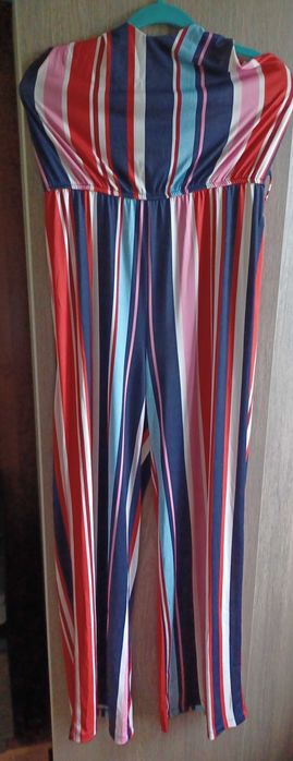 Kombinezon paski karnawał bal przebierańców lata 70te