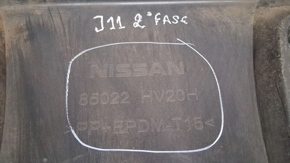 Para-choques traseiro Nissan Qasquai J10 e J11