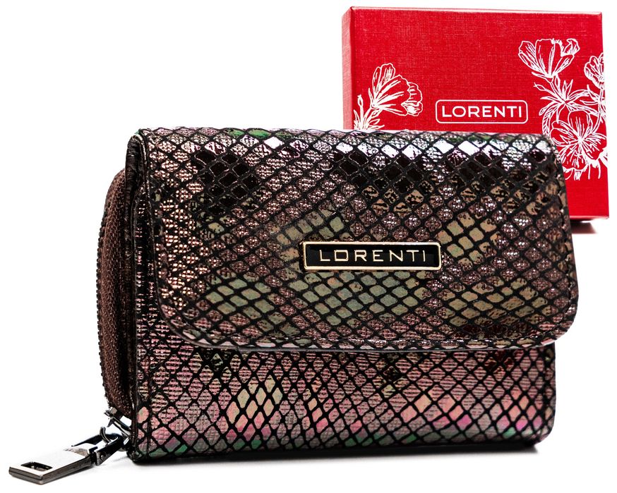 Portfel damski skórzany 423229-MER-4294 Brown