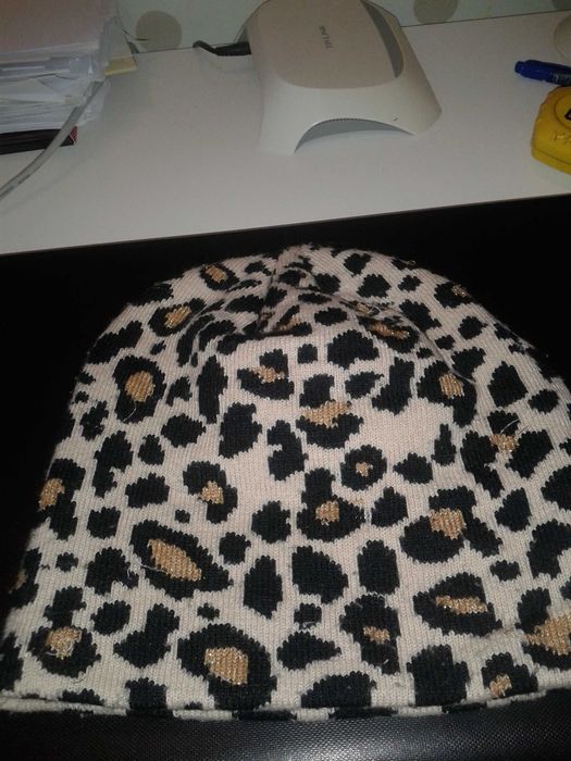 czapka wiosenno-jesienna dziewczęca 4,5,6 lat