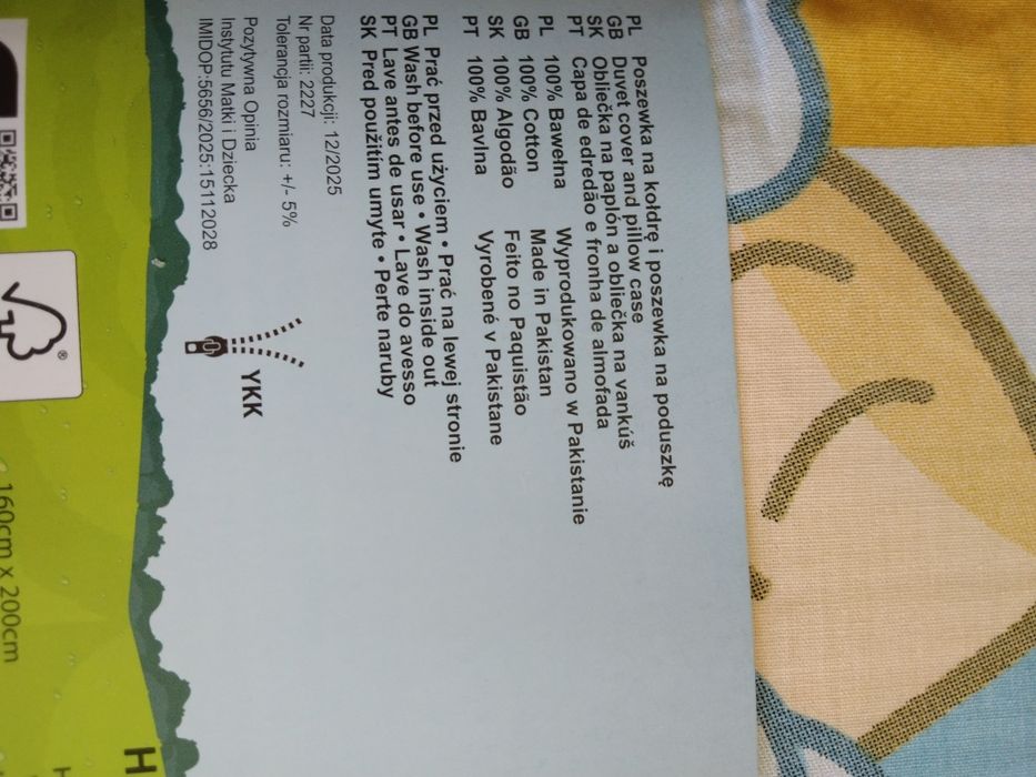 Komplet pościeli bluey