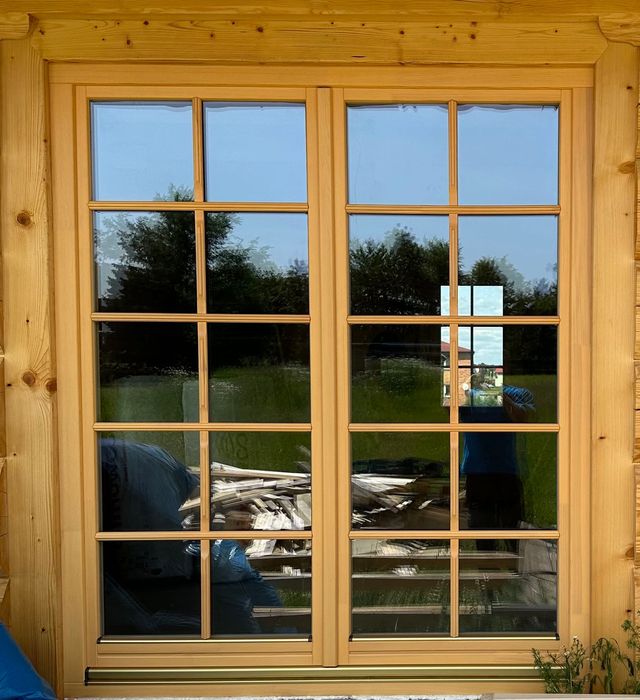 Okna Drewniane 68 Standard - Dom z bali, domy drewniane, letniskowe