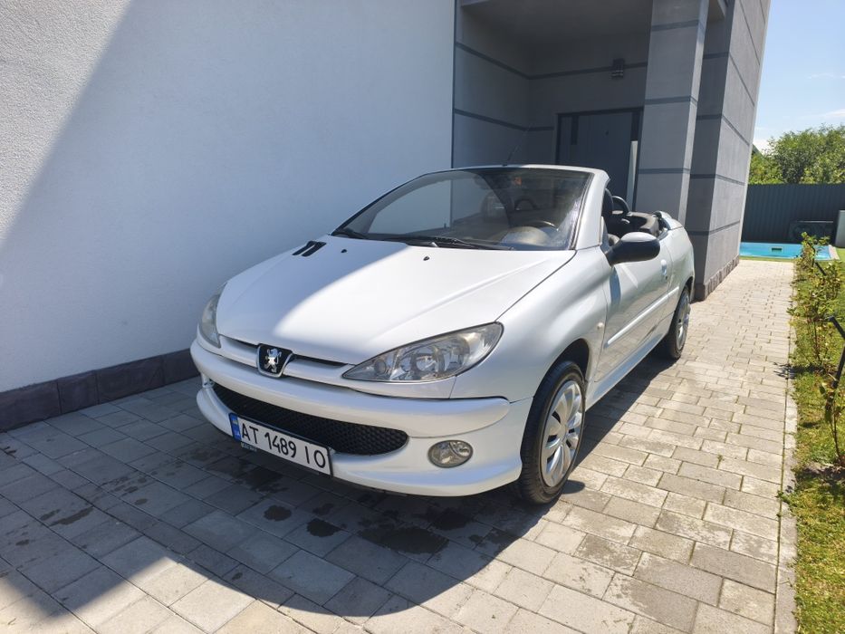 Кабріолет Peugeot 206