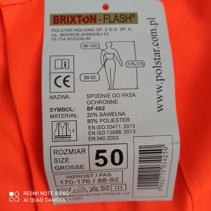 Spodnie robocze Brixton BHP