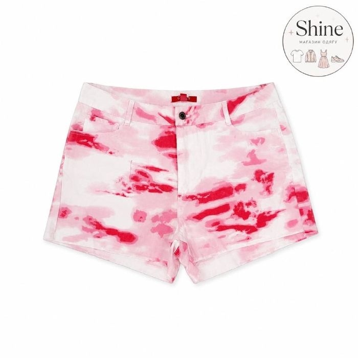 Шорти Guess Tie-Dye (Рожево-білі)
